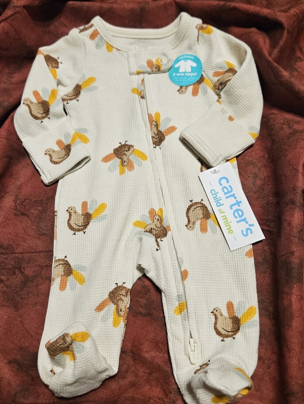 Infant Turkey Sleeper NWT Preemie